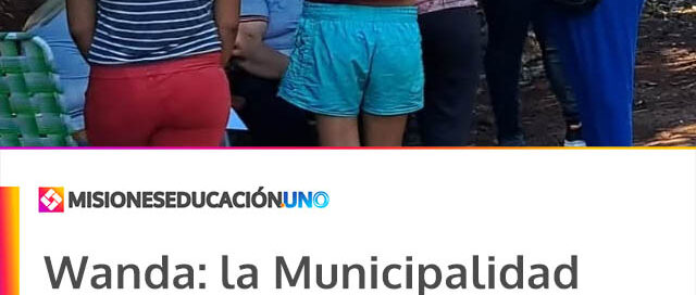 Wanda: la Municipalidad inició la entrega de útiles escolares en distintos barrios