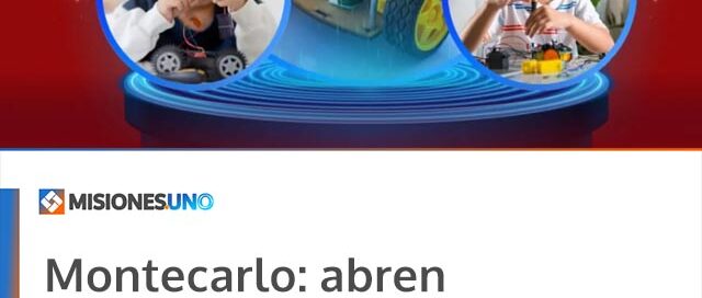 Montecarlo: abren preinscripciones para los trayectos 2026 del Espacio Maker
