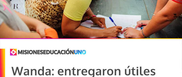 Wanda: entregaron útiles escolares en distintos barrios para acompañar el inicio del ciclo lectivo 2026
